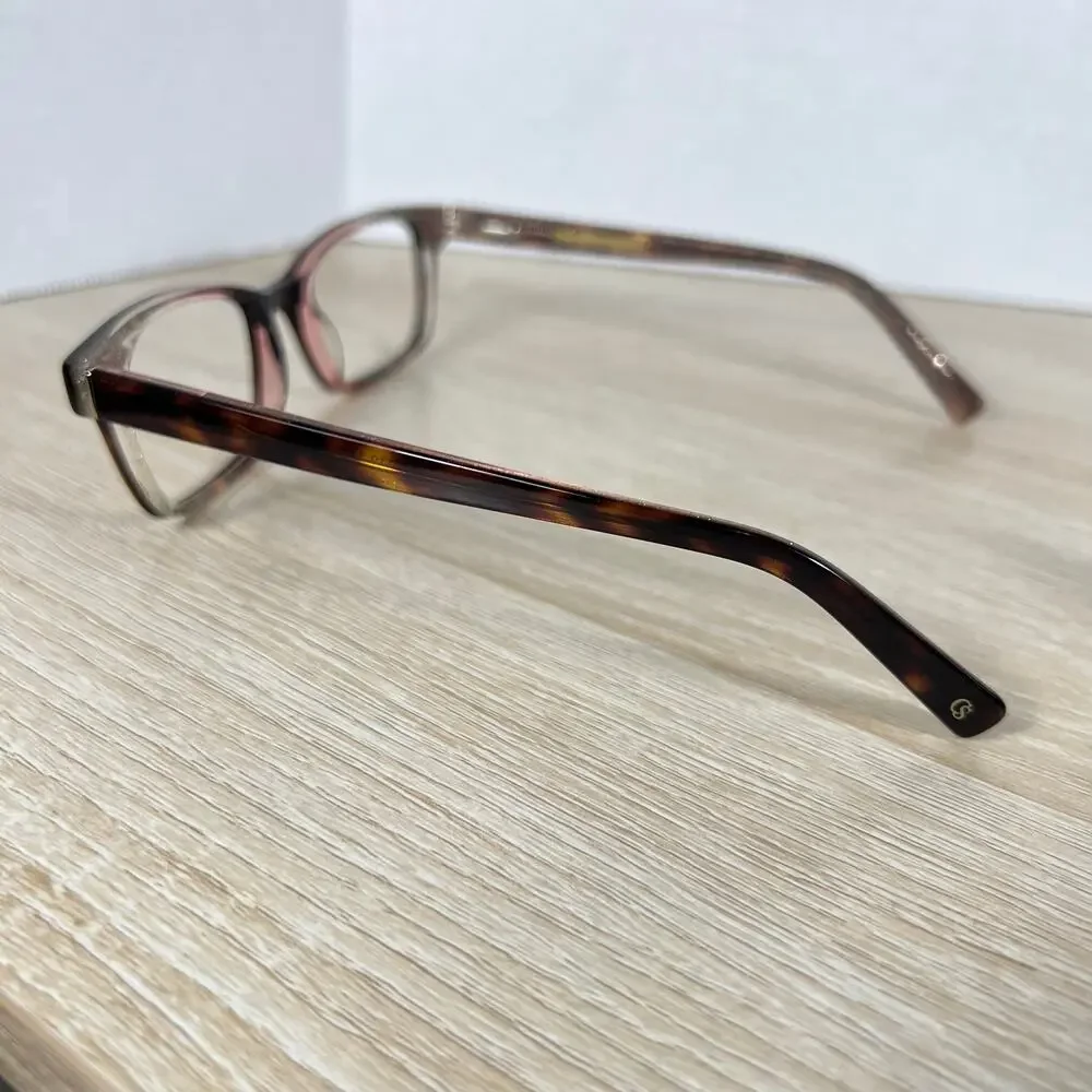 Christian Siriano TPNKG Eyeglasses Tortoise Frames Only 52-19-140 Excellent Cond